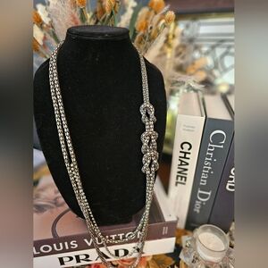 Gorgeous 3 Strands Knotted Necklace